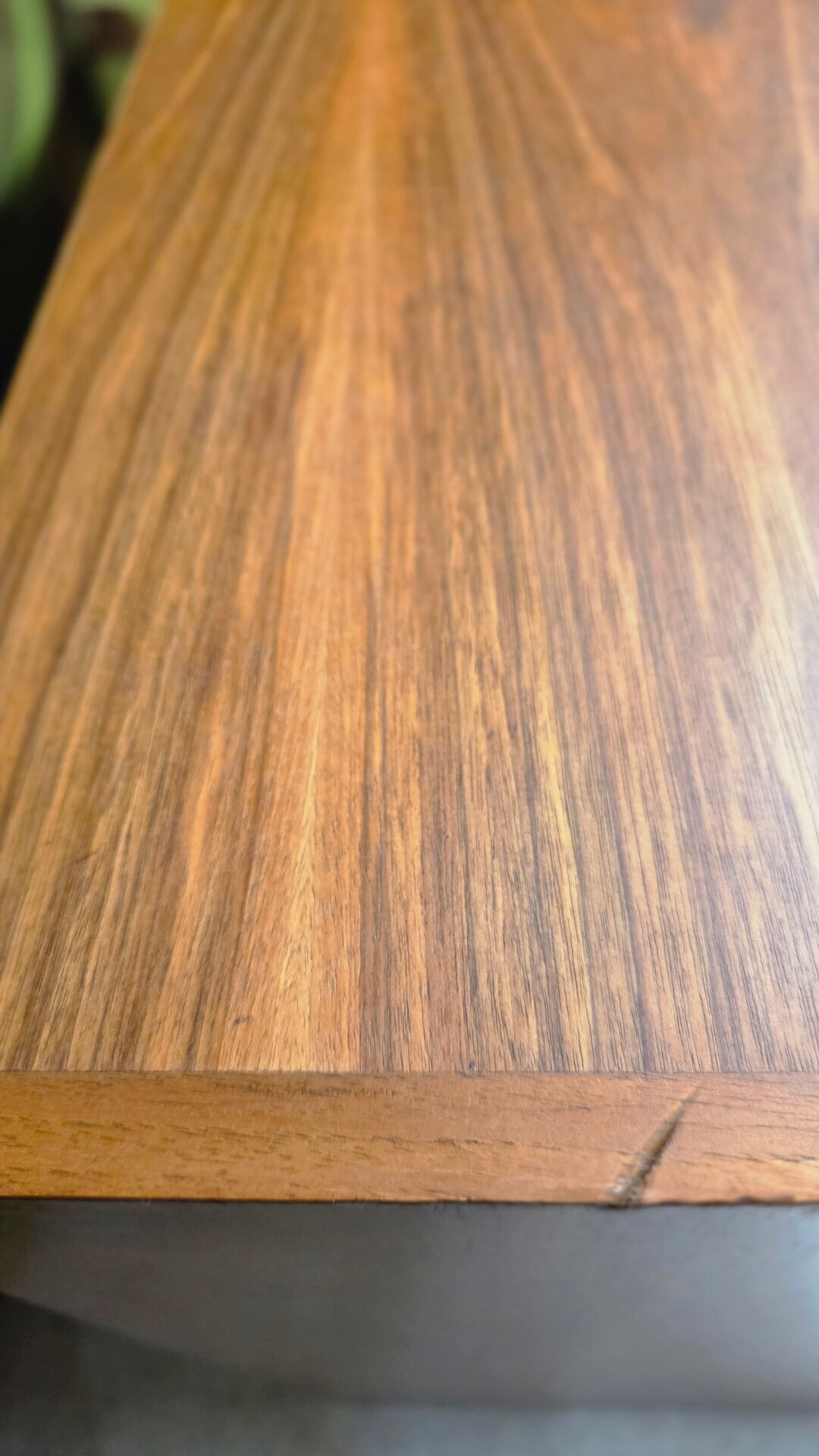 "1960s German vintage enfilade" "Walnut veneer"