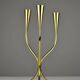 Polished Brass Candelabra by Gunnar Ander for Ystad-Metall, Sweden 1960s