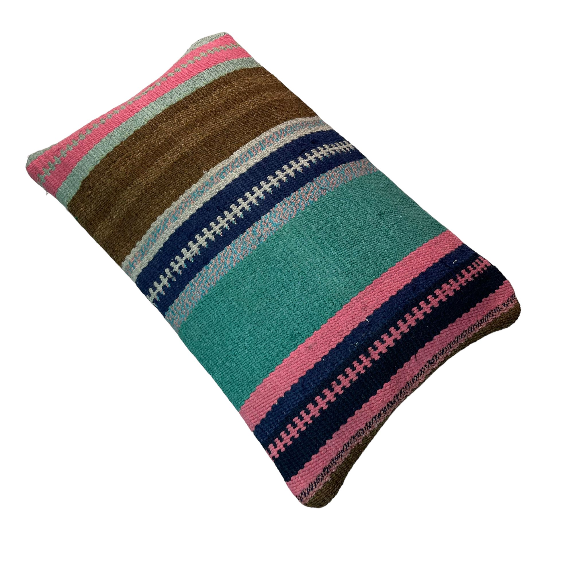 Housse de coussin kilim turc vintage 30x50cm