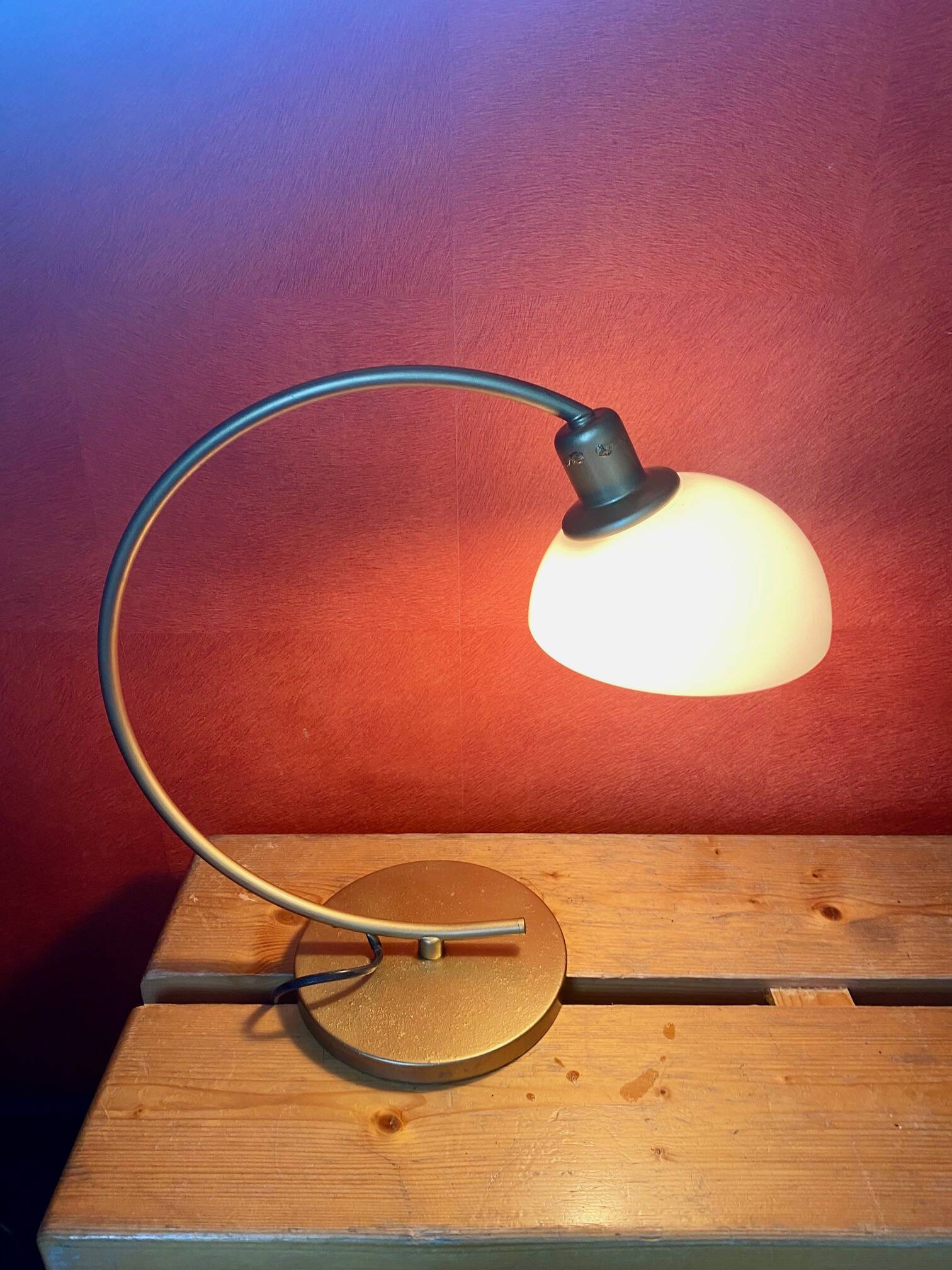 Lampe de bureau Ikea vintage années 80 Harmon B714