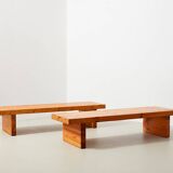 Roland Wilhelmsson Pair of 'Bamse' Benches for Karl Andersson & Soner Sweden 1970s