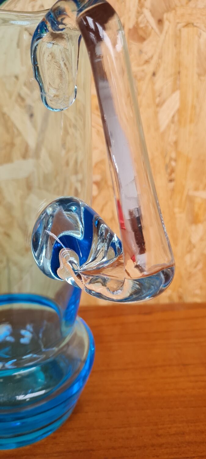 Blown glass decanter