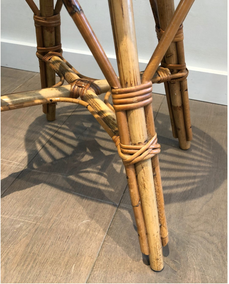 Rattan stool