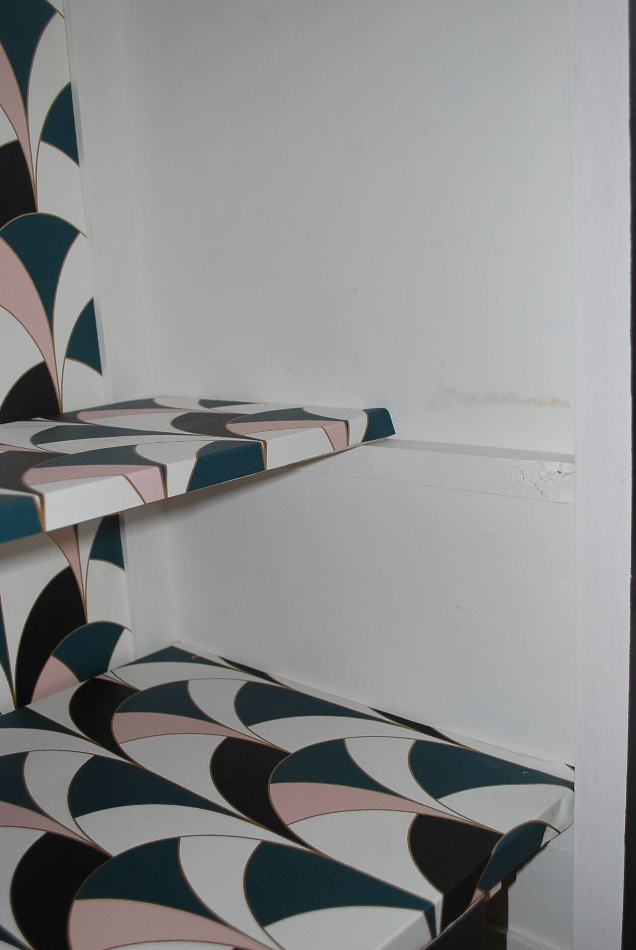 Renovated black parisian wardrobe