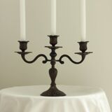 Vintage 3-branched candle holder