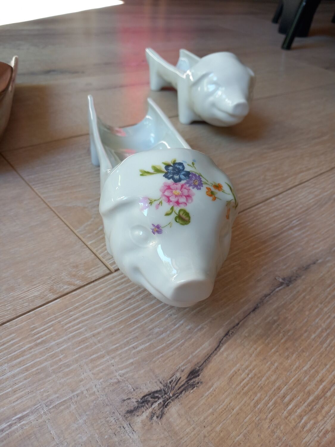 1 lot de 3 plats "tête de cochon" à  saucisson