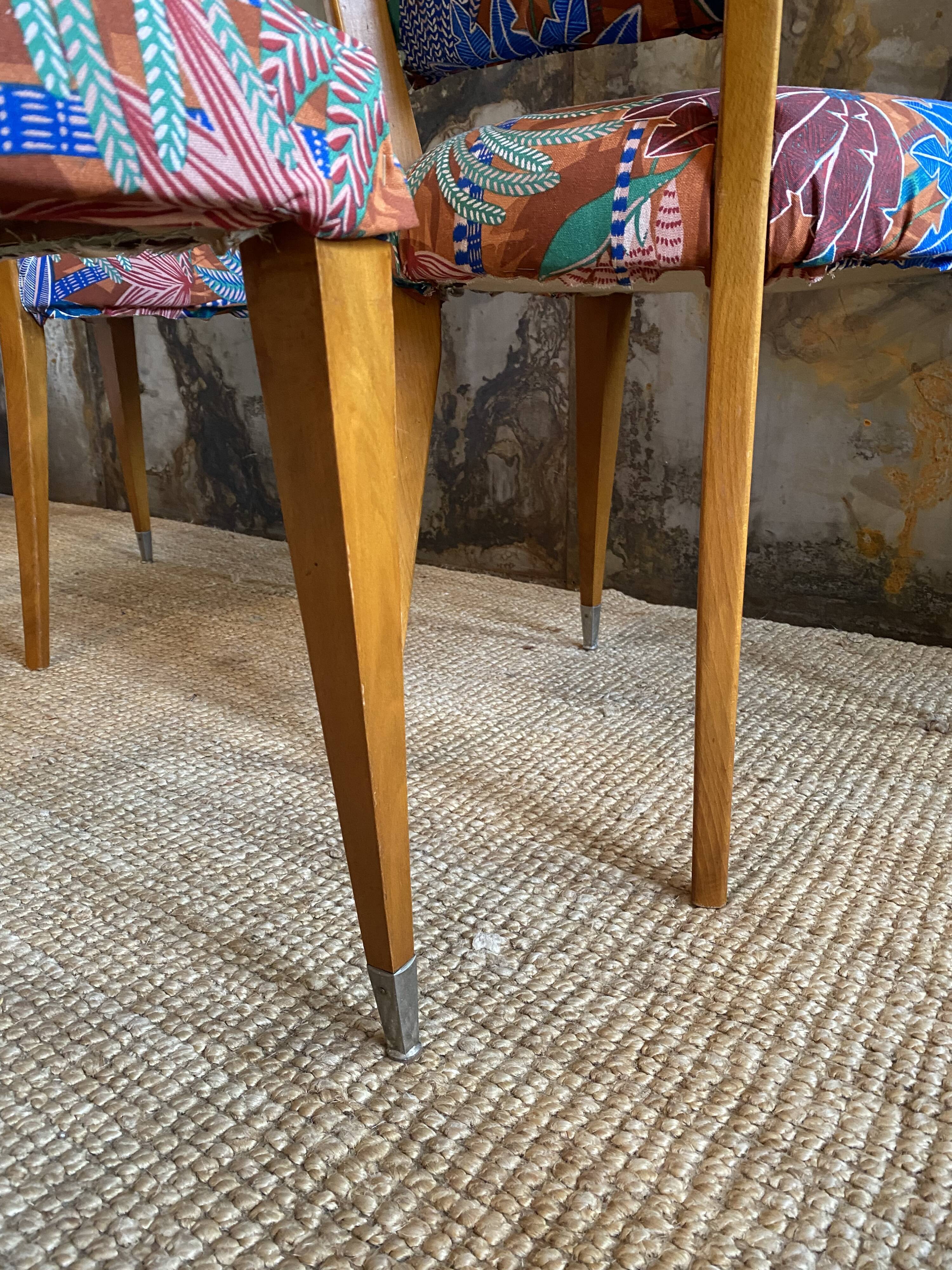4 vintage chairs