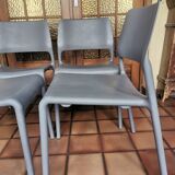 Set of 4 knoll chairs
