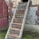 8-step solid wood staircase -JD103