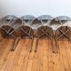 4 formica dining chairs