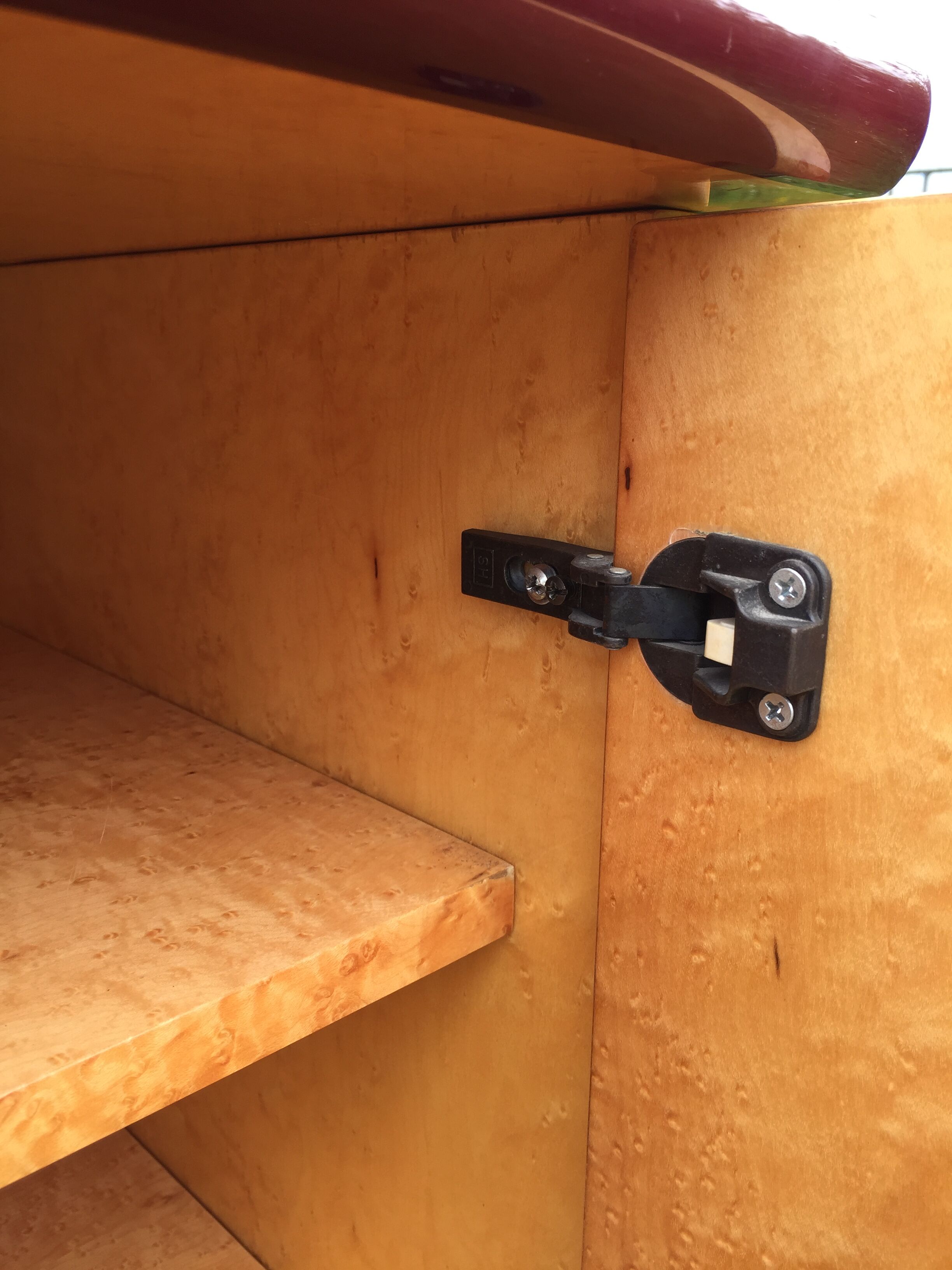 Vintage sycamore sideboard Mario Sabot 1970