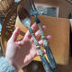 Ebony salad cutlery