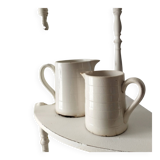 Pair of small milk jugs Utzschneider & Sarreguemines