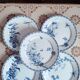 5 Carmen dinner plates by UetC Sarreguemines