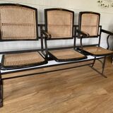 Canned theatrical bench