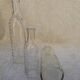 3 Vintage Apothecary Vials