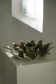 Mid-20th century ceramic sun wall lamp or decorative wall sculpture, 1960s.