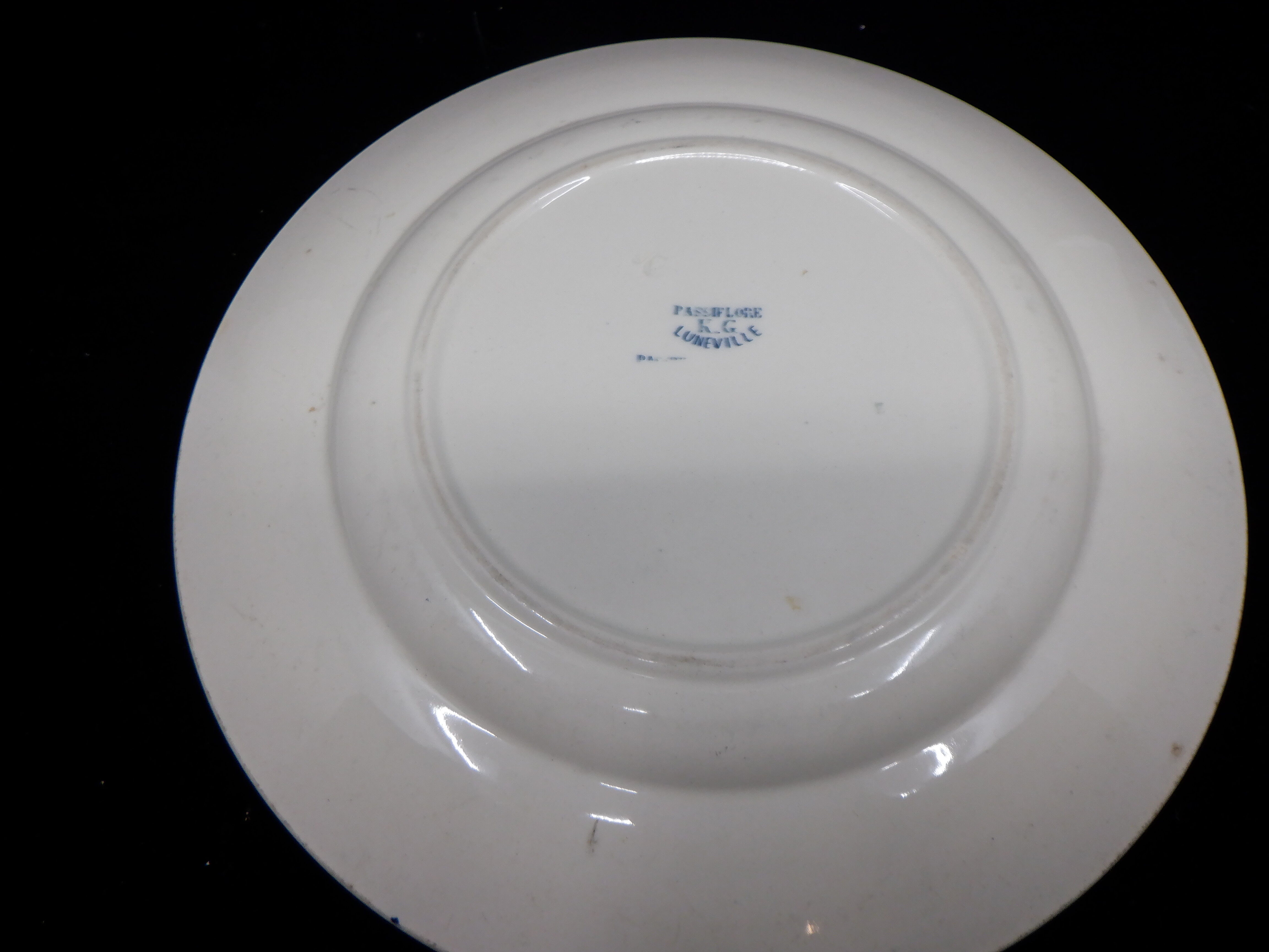 Round dish kg luneville