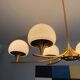 Chandelier par Gaetano Sciolari des années 1970
