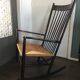 Vintage Scandinavian J16 rocking chair by Hans J. Wegner for FDB