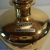 Ancienne carafe à liqueur avec 6 verres de Laeken Bruxelles