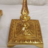 Pair of Victorian candlesticks