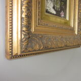 Painting bouquet of flowers