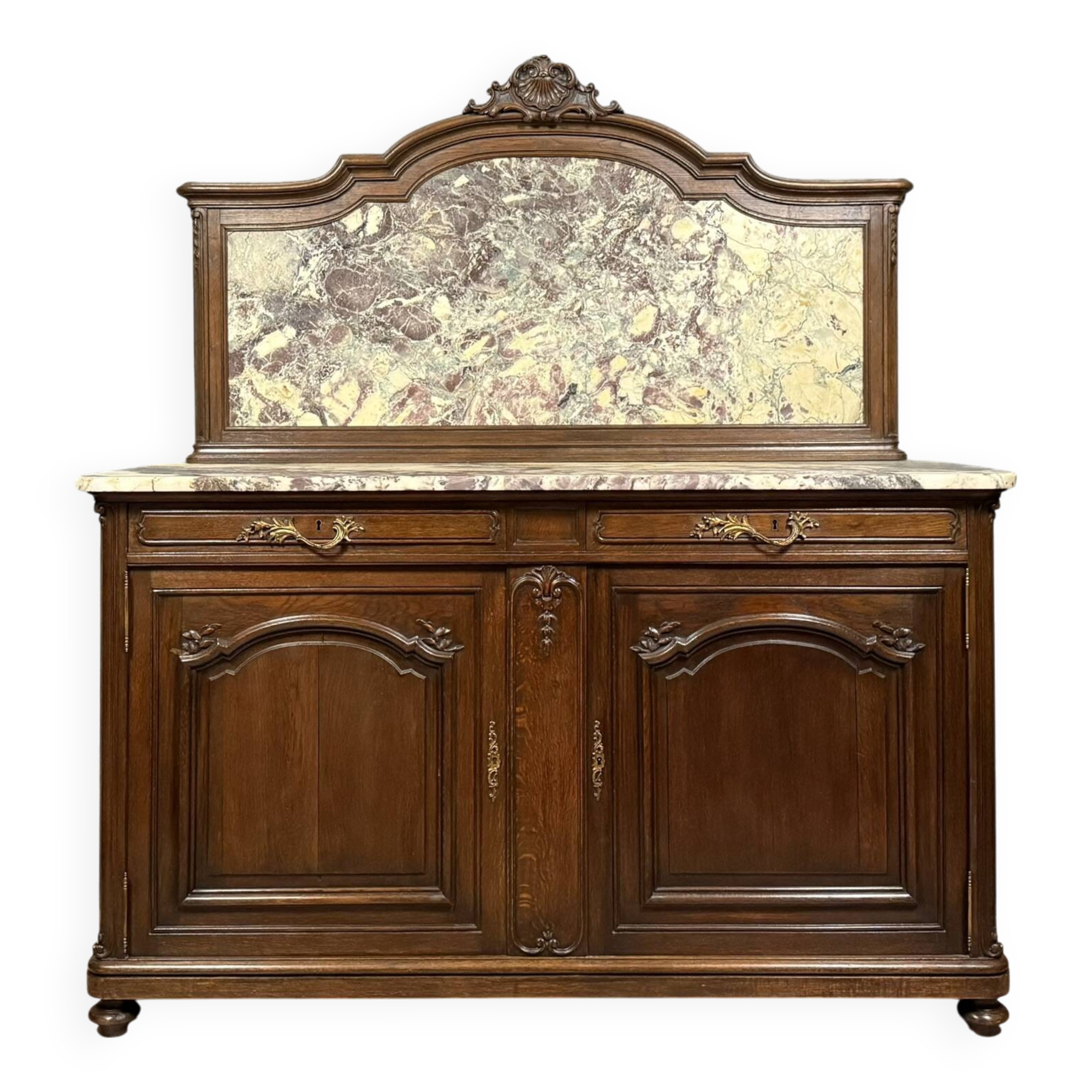 Napoleon III period oak sideboard circa 1850