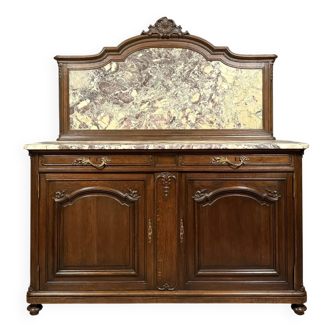 Napoleon III period oak sideboard circa 1850