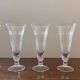 Set de verres cristal Art déco gravé (32 pieces) de 4 tailles
