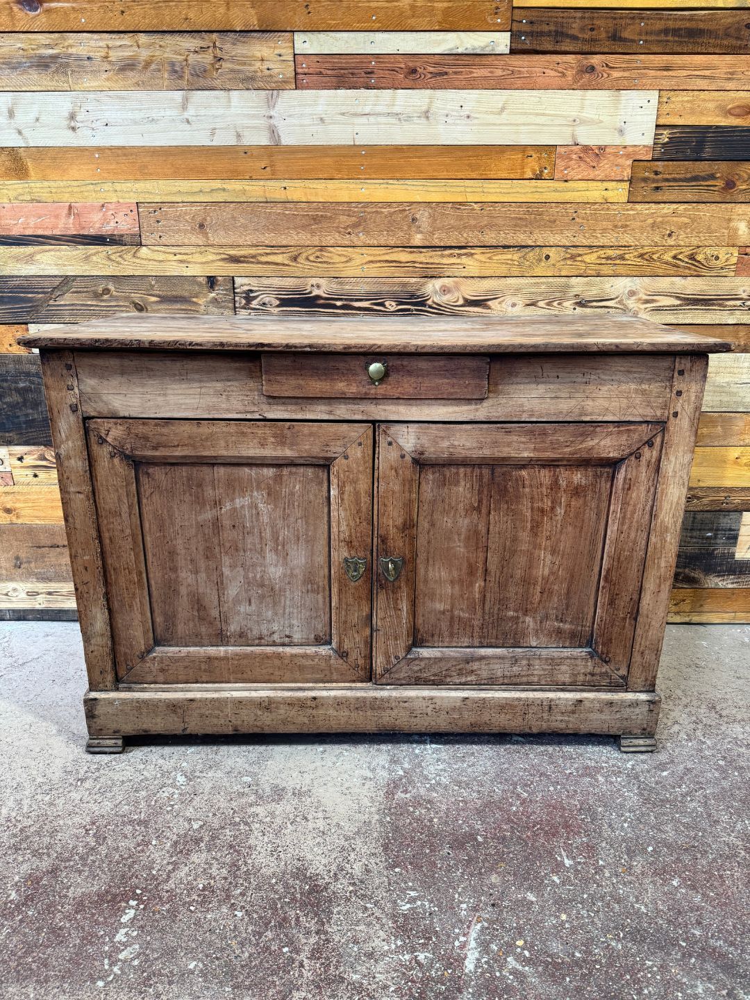 Antique buffet in solid cherry wood
