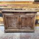Antique buffet in solid cherry wood