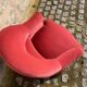 Fauteuil crapaud velours rose