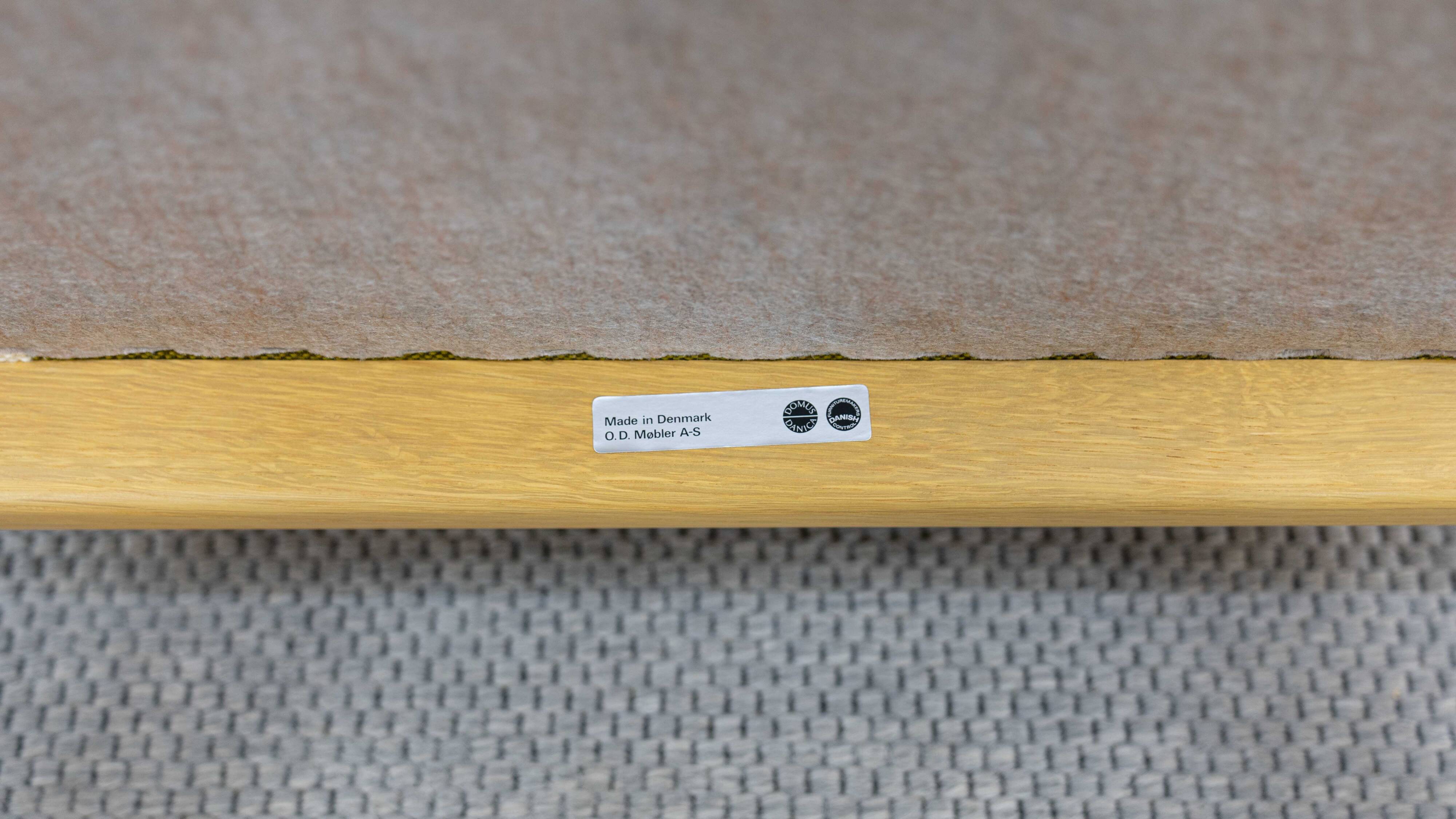 Pair of danish highback chairs by domus danica