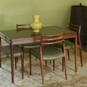 Table avec rallonges par Johannes Anderson édition Christian Linneberg