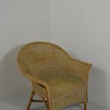 Rattan armchair