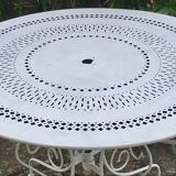 Vintage iron garden furniture