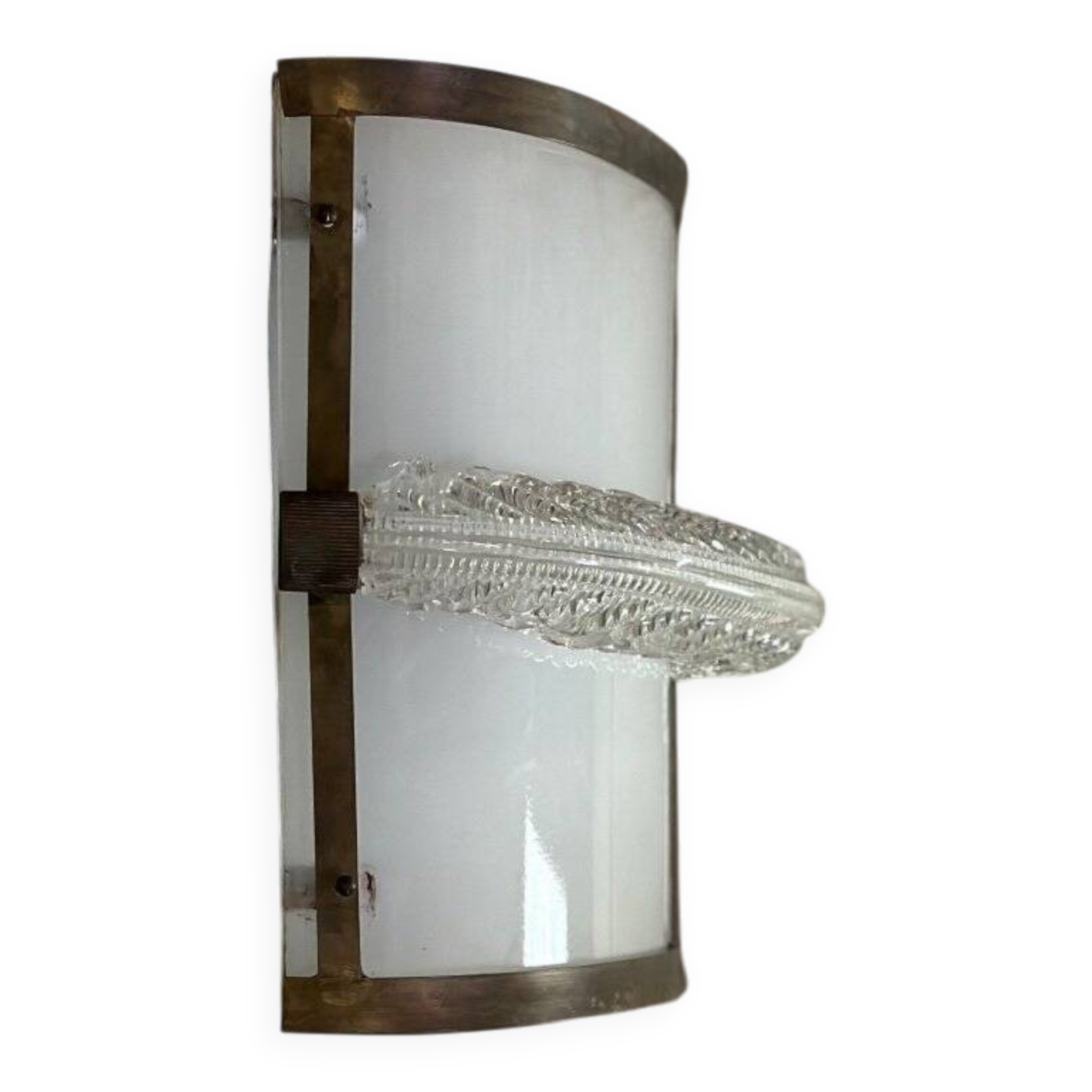 Pair of Venetian wall lights in Murano glass circa 1950