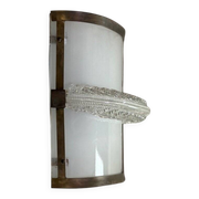 Pair of Venetian wall lights in Murano glass circa 1950