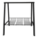 selette side table in ceramic and metal, 1950