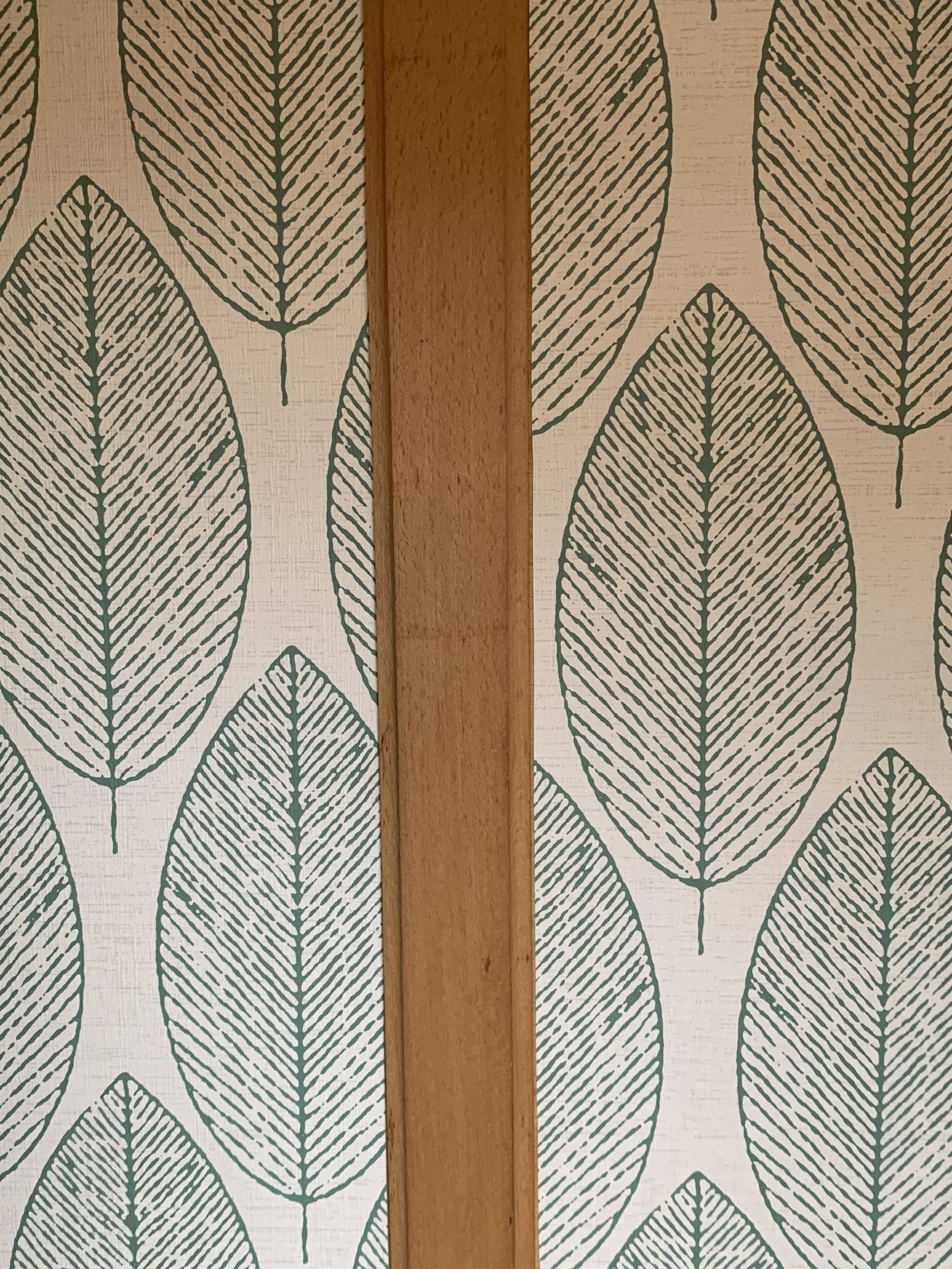 Paris raw wood cabinet 1950