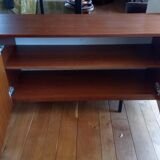 Scandinavian teck veneer sideboard