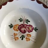 Series of 8 soup plates