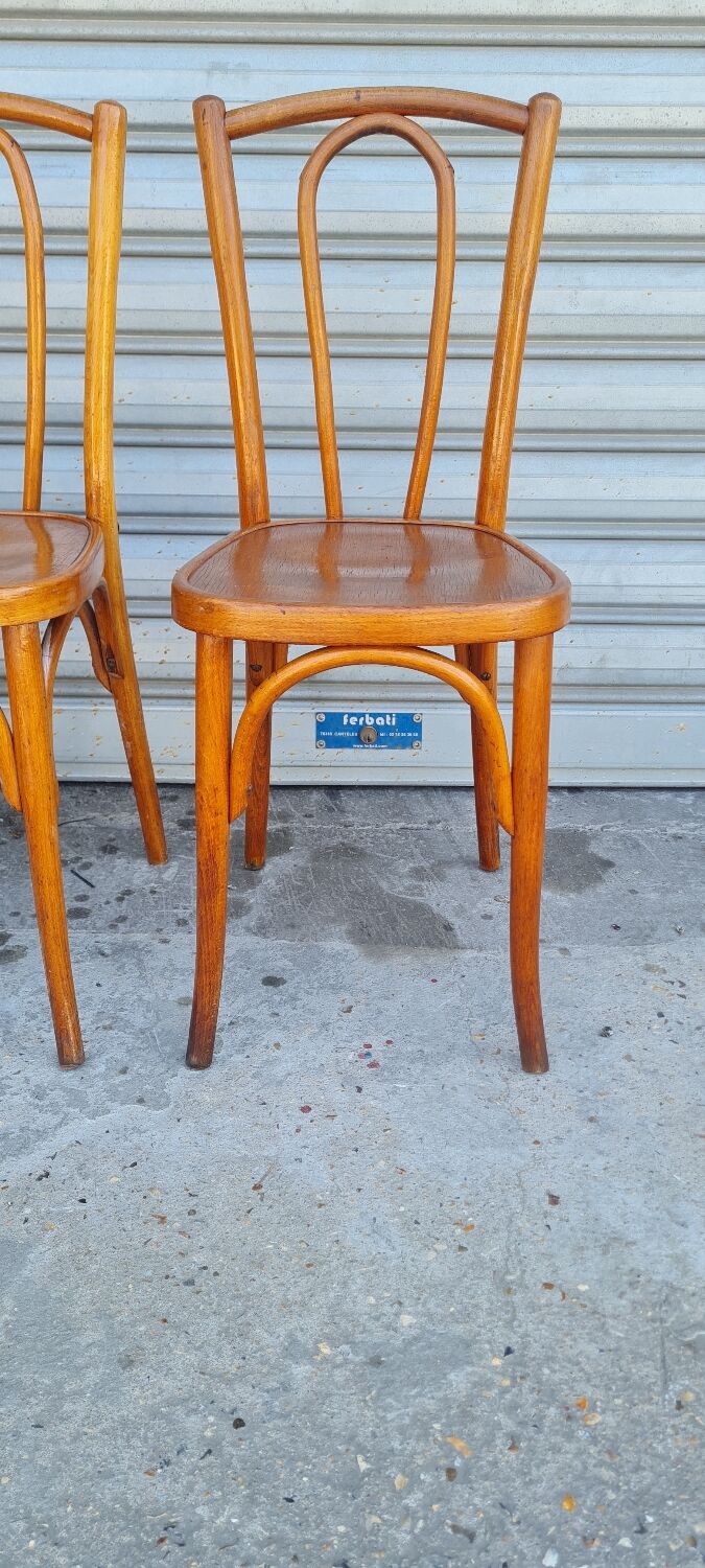 Set of four fischel bistro chairs