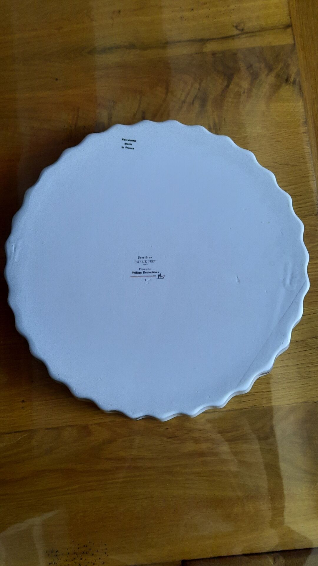Vintage pie dish