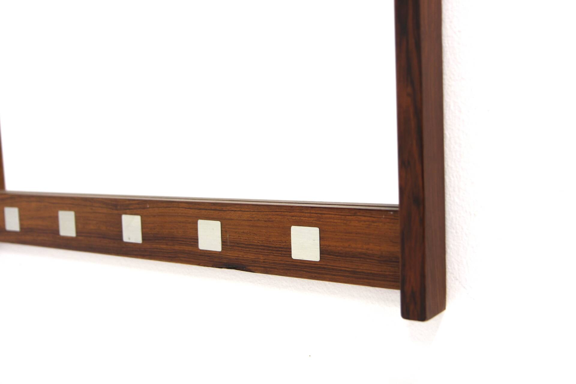 Scandinavian mirror "Champion" in rosewood, 122x57cm, Fröseke, Nybrofabriken, Sweden, 1960