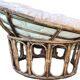 Rattan loveseat