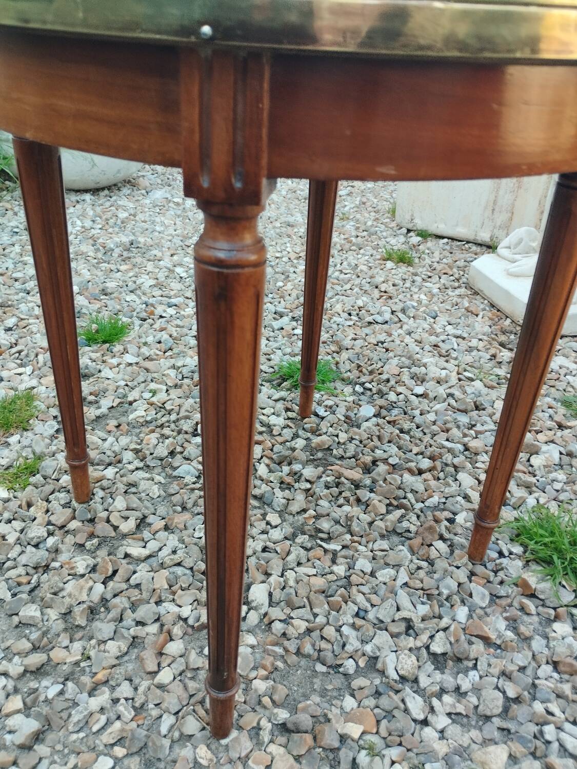 Table  bouillotte ancienne