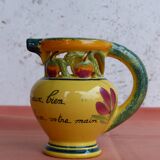 Pichet en faience, Bagnoles de l'Orne