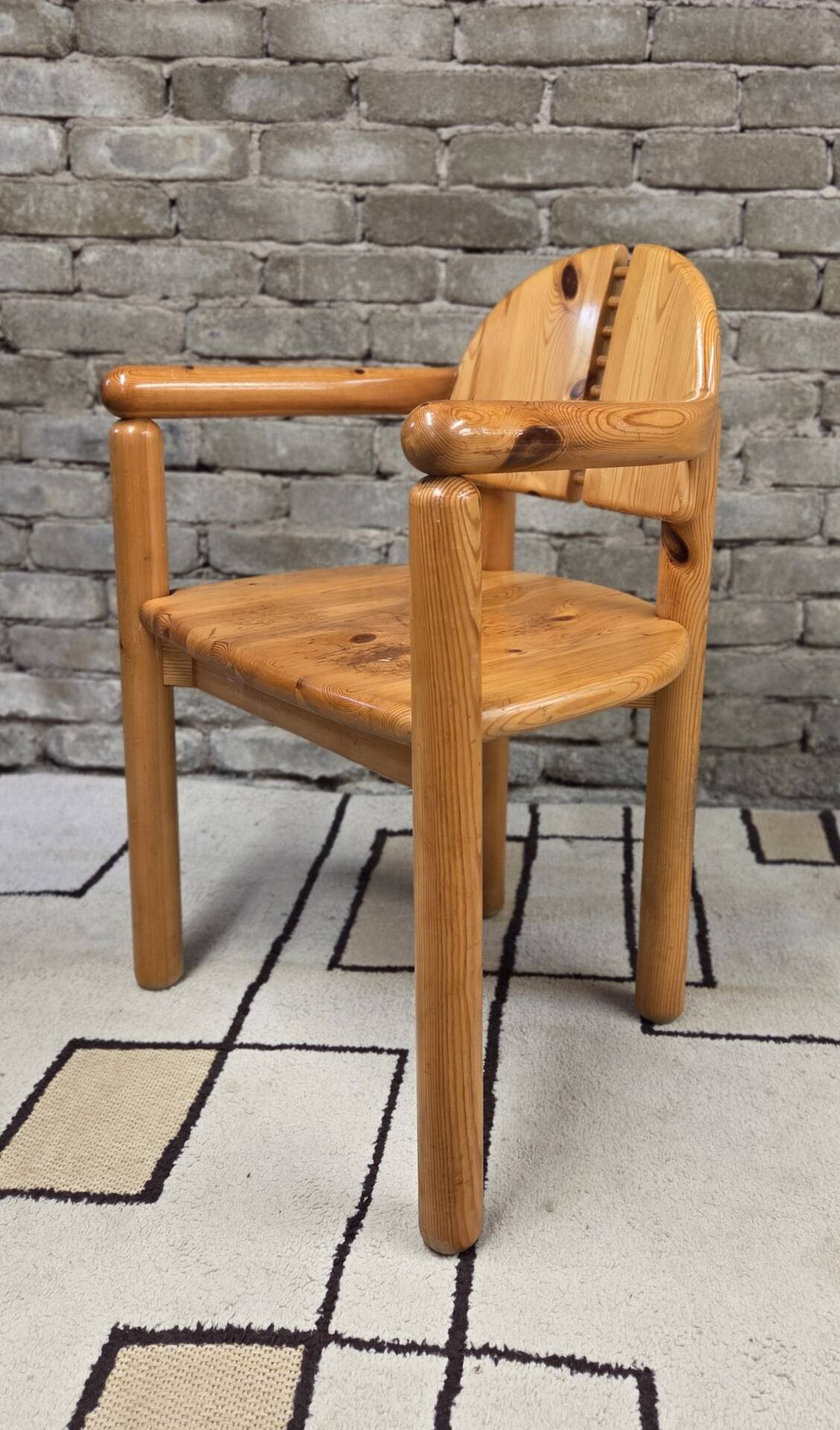 Rainer Daumiller armchair in solid pine – Danish design from the 1970s